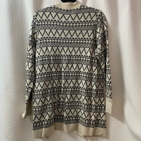 NWOT LOFT Aztec Print Open Cardigan - Picture 5 of 5